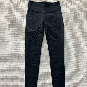 Athleta High Rise Moto Leggings